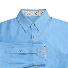 Charger l'image dans la galerie, Chemise h. Hoya - Coton bio Ciel