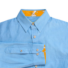 Charger l'image dans la galerie, Chemise h. Hoya - Coton bio Ciel
