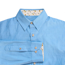 Charger l'image dans la galerie, Chemise h. Hoya - Coton bio Ciel