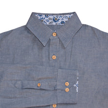 Charger l'image dans la galerie, Chemise h. Hoya - Coton bio Denim