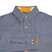 Charger l'image dans la galerie, Chemise h. Hoya - Coton bio Denim