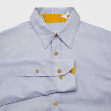 Charger l'image dans la galerie, Chemise h. Hoya - Coton bio Bleu dragée