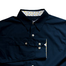 Charger l'image dans la galerie, Chemise h. Hoya - Coton bio Noir