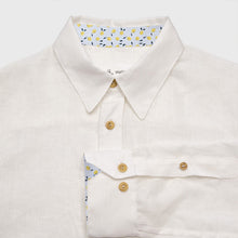 Charger l'image dans la galerie, Chemise h. Hoya - Lin Blanc cassé