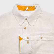 Charger l'image dans la galerie, Chemise h. Hoya - Lin Blanc cassé