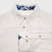 Charger l'image dans la galerie, Chemise h. Hoya - Lin Blanc cassé