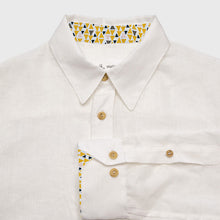 Charger l'image dans la galerie, Chemise h. Hoya - Lin Blanc cassé