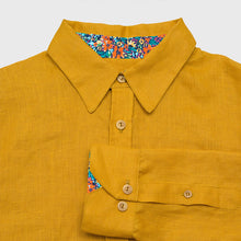 Charger l'image dans la galerie, Chemise h. Hoya - Lin Jaune fricaro