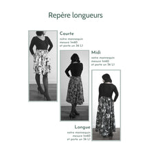 Charger l'image dans la galerie, Stock Jupe Clématite COURTE - Viscose