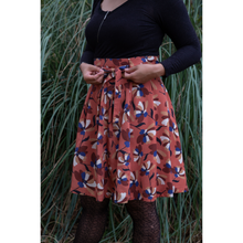 Charger l'image dans la galerie, Tissus - Twill de tencel Fleurs de Sienne