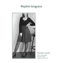 Charger l'image dans la galerie, Jupe Cosmos - Lyocell Rouge coquelicot