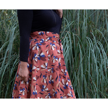 Charger l'image dans la galerie, Jupe Cosmos - Lyocell Fleurs de Sienne