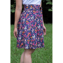Charger l'image dans la galerie, Jupe Cosmos LONGUE - Lyocell Nuit fleurie