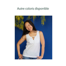 Charger l'image dans la galerie, Haut Morelle - Coton bio Noir