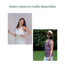 Charger l'image dans la galerie, Haut Morelle - Lyocell Plaine ruby