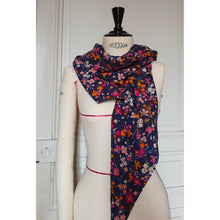 Charger l'image dans la galerie, Foulard triangle - Tencel motif