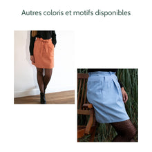 Charger l'image dans la galerie, Jupe Oxalis - Chambray de coton bio Denim