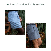 Charger l'image dans la galerie, Jupe Oxalis - Chambray de coton bio Roux