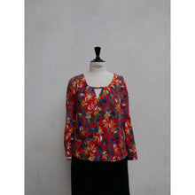 Charger l'image dans la galerie, Haut Nigelle - Lyocell Plaine ruby