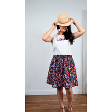 Charger l'image dans la galerie, Stock Jupe Clématite COURTE - Lyocell