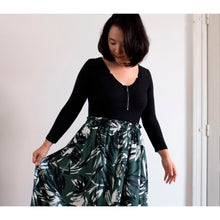 Charger l'image dans la galerie, Jupe Clématite - Lyocell Forêt dansante