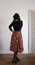 Charger l'image dans la galerie, Jupe Clématite - Lyocell Fleurs de Sienne