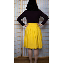 Charger l'image dans la galerie, Jupe Cosmos - Lyocell Jaune safran