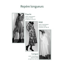 Charger l'image dans la galerie, Robe Hellébore LONGUE - Lyocell Rouge carmin