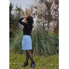 Charger l'image dans la galerie, Jupe Oxalis - Chambray de coton bio Ciel