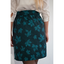 Charger l'image dans la galerie, Jupe Oxalis - Jacquard de coton bio Automne au Lagon