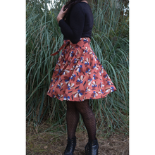 Charger l'image dans la galerie, Jupe Cosmos - Lyocell Fleurs de Sienne