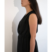 Charger l'image dans la galerie, Robe Cobée LONGUE - Soie Noire