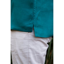 Charger l'image dans la galerie, Chemise h. Adénium - Lin Vert paon