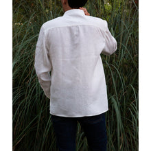 Charger l'image dans la galerie, Chemise h. Adénium - Lin Blanc cassé