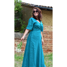 Charger l'image dans la galerie, Stock Robe Anémone LONGUE - Lin