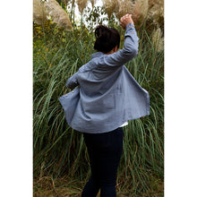 Charger l'image dans la galerie, Chemise f. Calathéa - Coton bio Denim