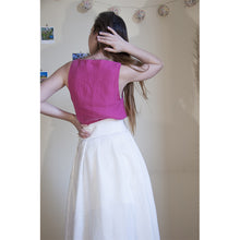 Charger l'image dans la galerie, Haut Morelle - Lin Rose fushia