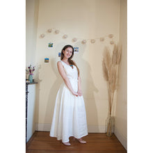 Charger l'image dans la galerie, Jupe Cosmos - Lin Blanc cassé