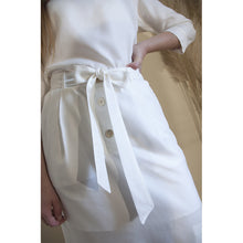 Charger l'image dans la galerie, Jupe Oxalis - Lyocell Blanc cassé