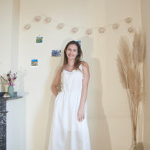 Charger l'image dans la galerie, Robe Campanule MIDI - Lyocell Blanc cassé