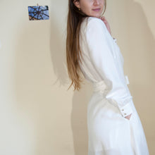 Charger l'image dans la galerie, Robe Hellébore MIDI - Lyocell Blanc cassé