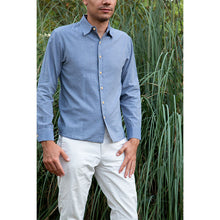 Charger l'image dans la galerie, Chemise h. Hoya - Coton bio Denim