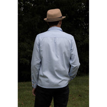 Charger l'image dans la galerie, Chemise h. Hoya - Coton bio Bleu dragée