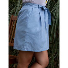 Charger l'image dans la galerie, Jupe Oxalis - Chambray de coton bio Ciel