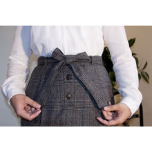 Charger l'image dans la galerie, Jupe Oxalis - Laine motif Prince de Galles