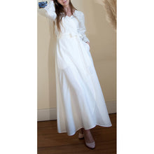 Charger l'image dans la galerie, Robe Hellébore LONGUE - Lyocell Blanc cassé