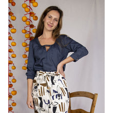 Charger l&#39;image dans la galerie, Jupe Oxalis - Lyocell Tribu
