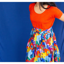 Charger l&#39;image dans la galerie, Jupe Cosmos - Viscose Hacienda
