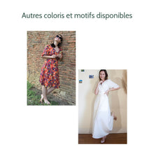 Charger l'image dans la galerie, Robe Anémone - Lyocell Nuit fleurie
