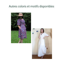 Charger l'image dans la galerie, Robe Anémone - Lyocell Plaine ruby
